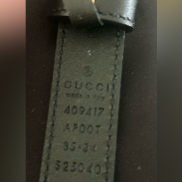 Gucci marmont leather belt - Picture 5 of 13